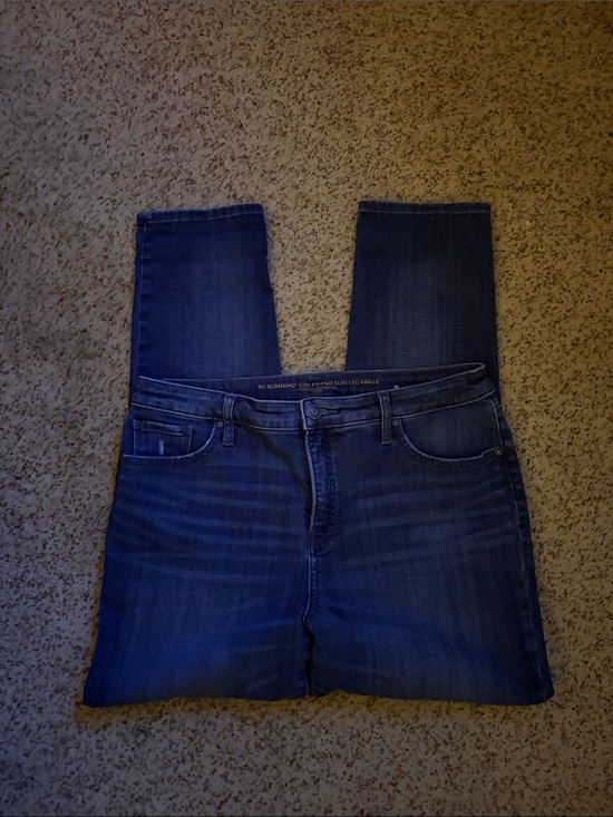 Chico's Denim - Chico’s Blue so slimming girlfriend ankle jeans size 1.5/ 10 inseam 26